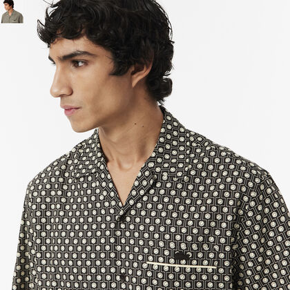 Relaxed Fit Short Sleeved Shirt