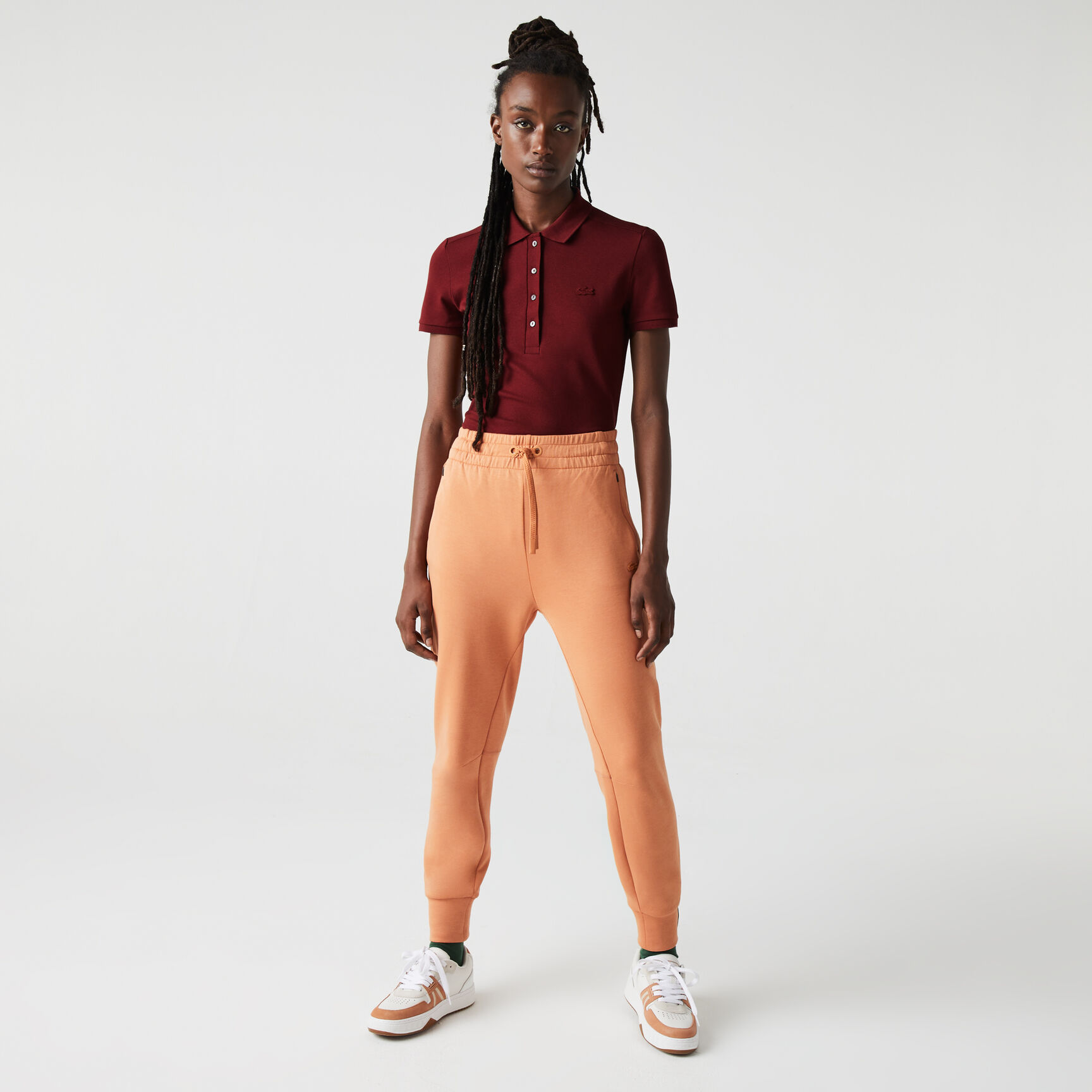 L.12.D Slim Fit Stretch Petit Pique Polo Shirt