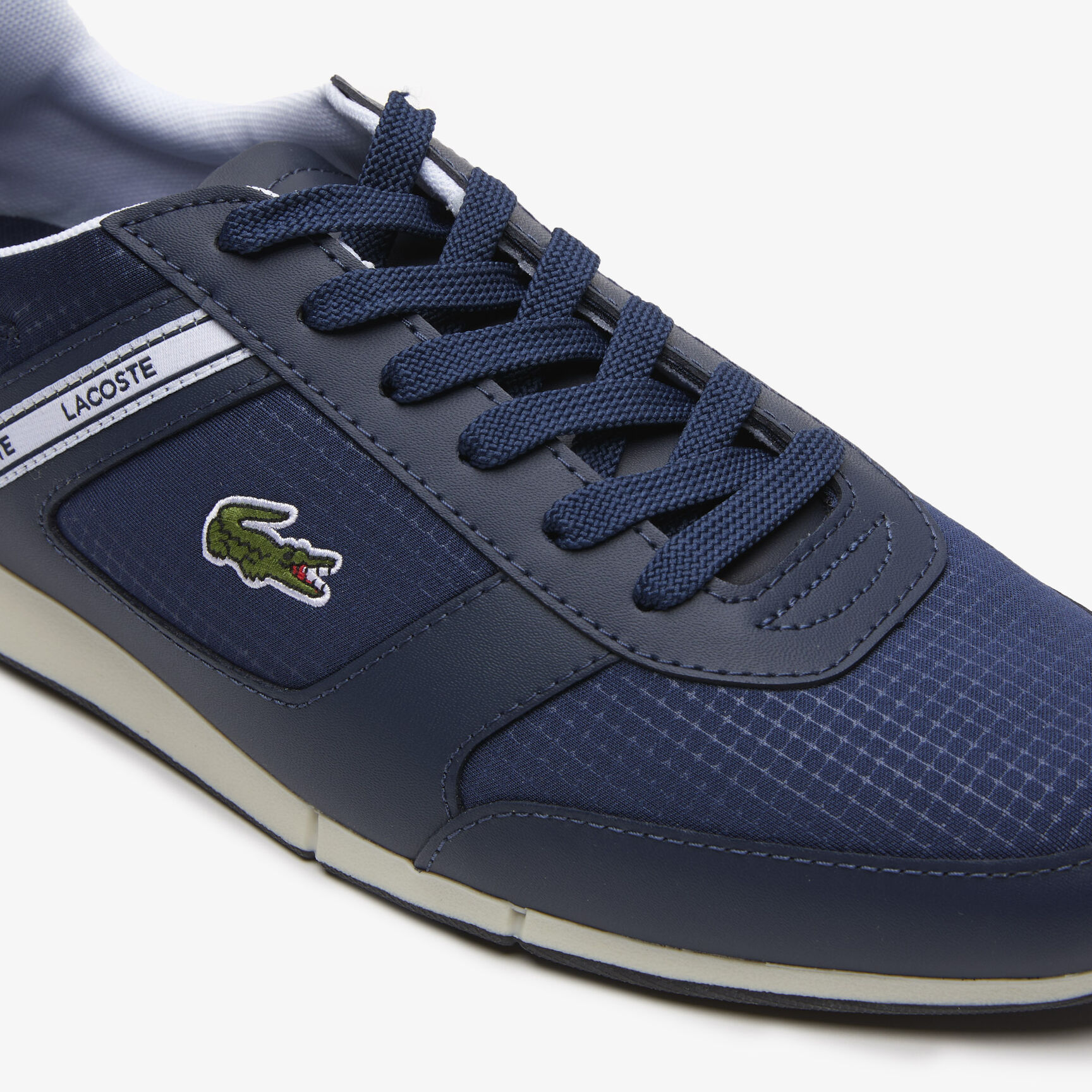 Men's Menerva Sport Textile and Leather Trainers Men's Menerva Sport Textile and Leather Trainers