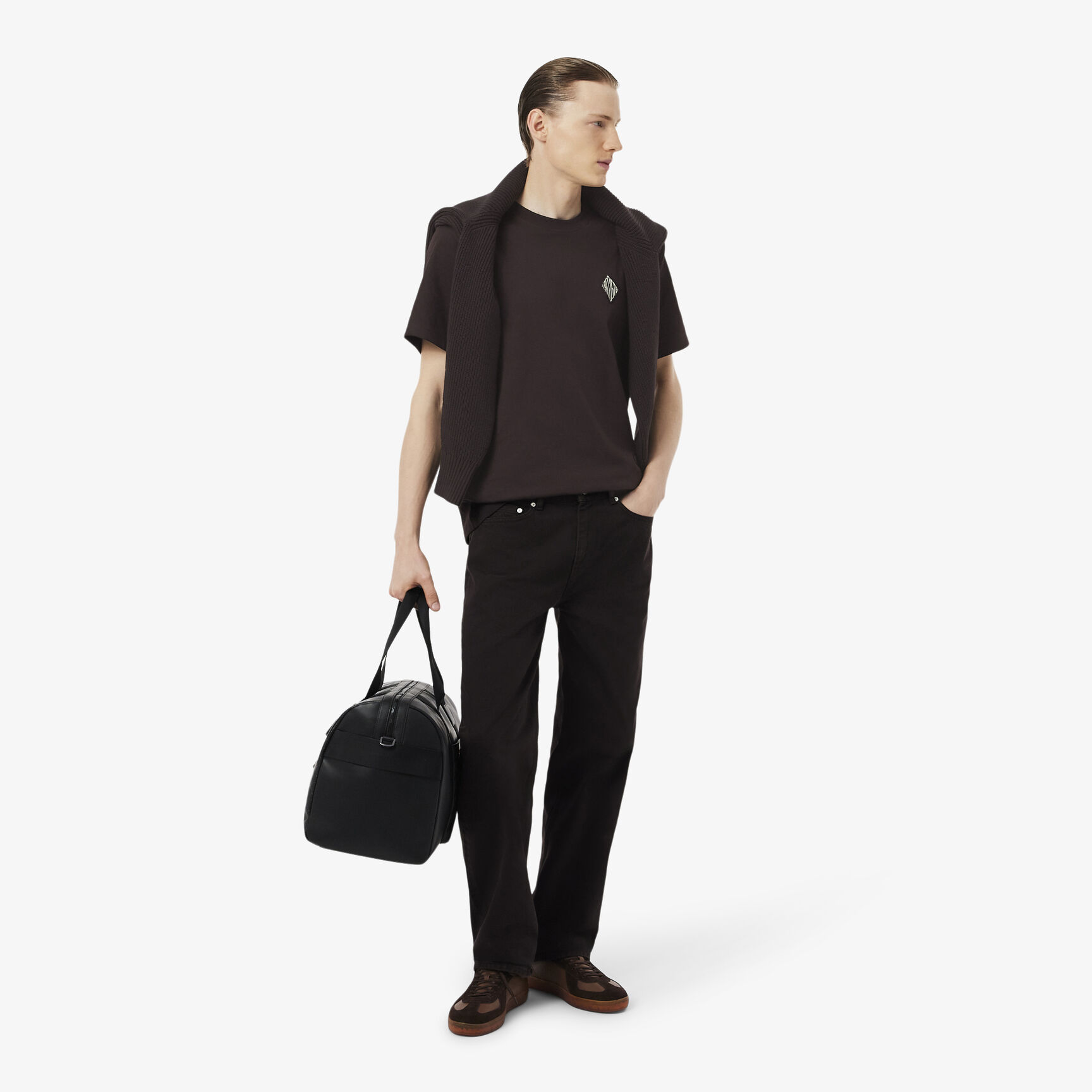 Classic Fit Heavy Badge Accent T-shirt