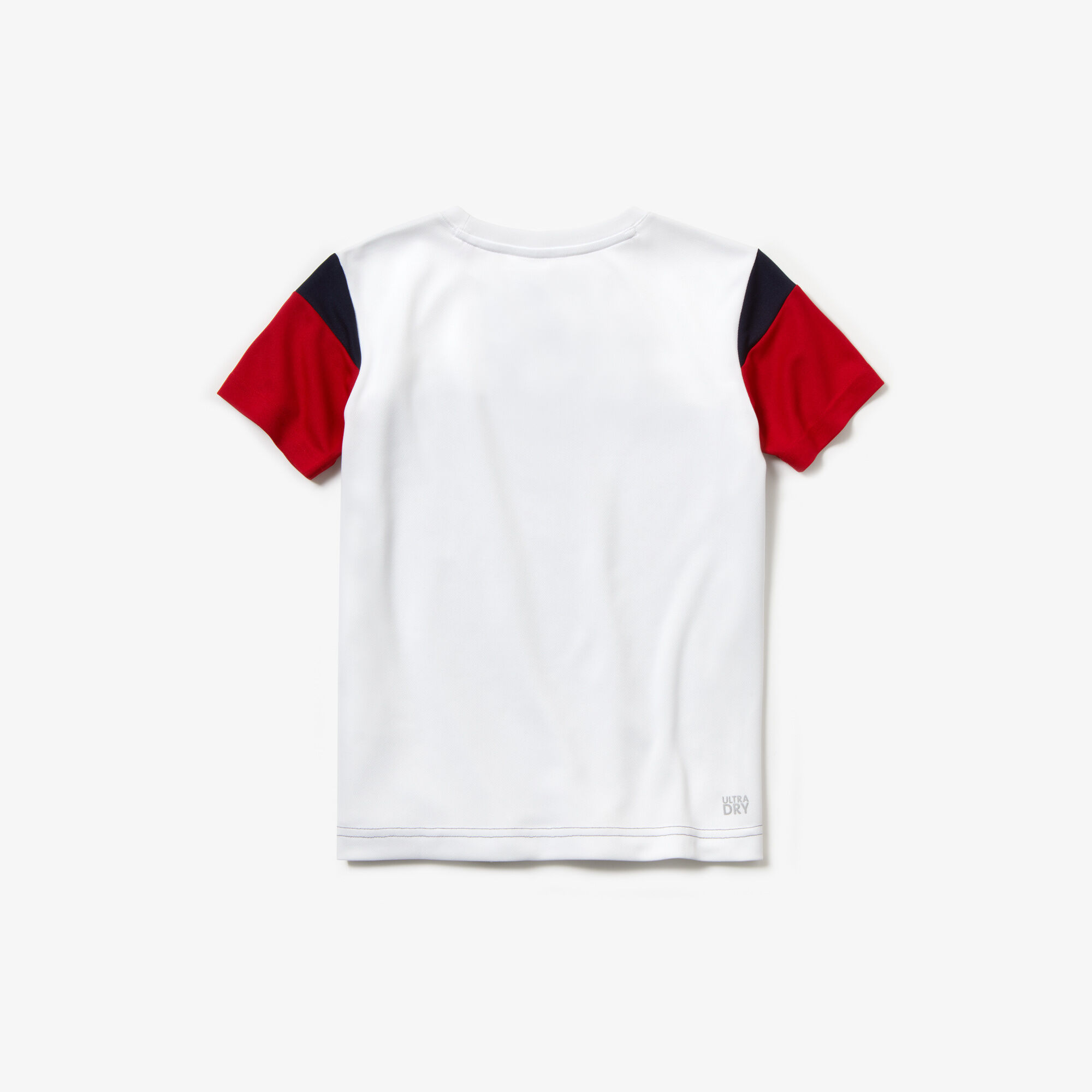 Boys' Lacoste SPORT Crew Neck Colourblock Piqué Tennis T-shirt Boys' Lacoste SPORT Crew Neck Colourblock Piqué Tennis T-shirt