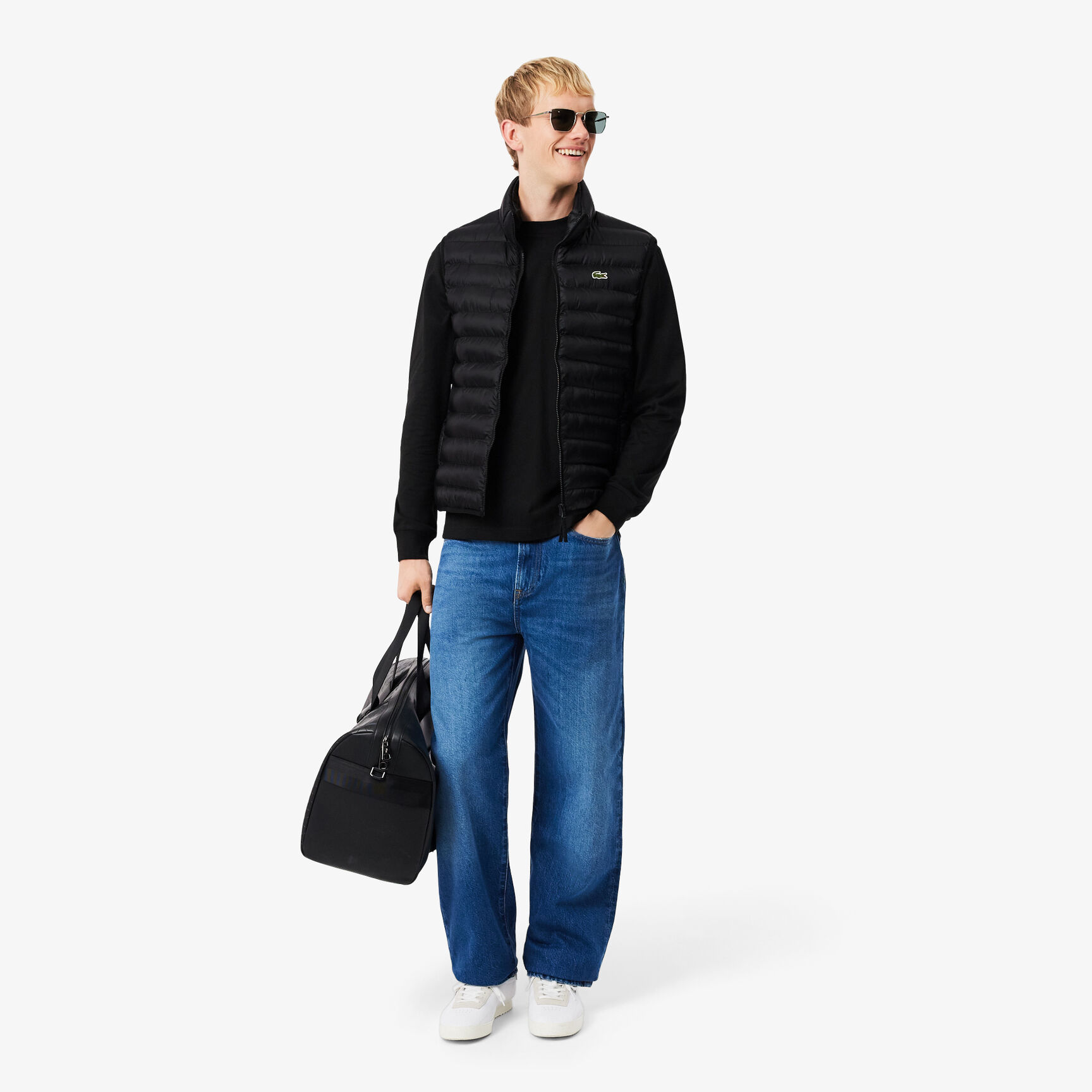 Water-Repellent Puffed Vest