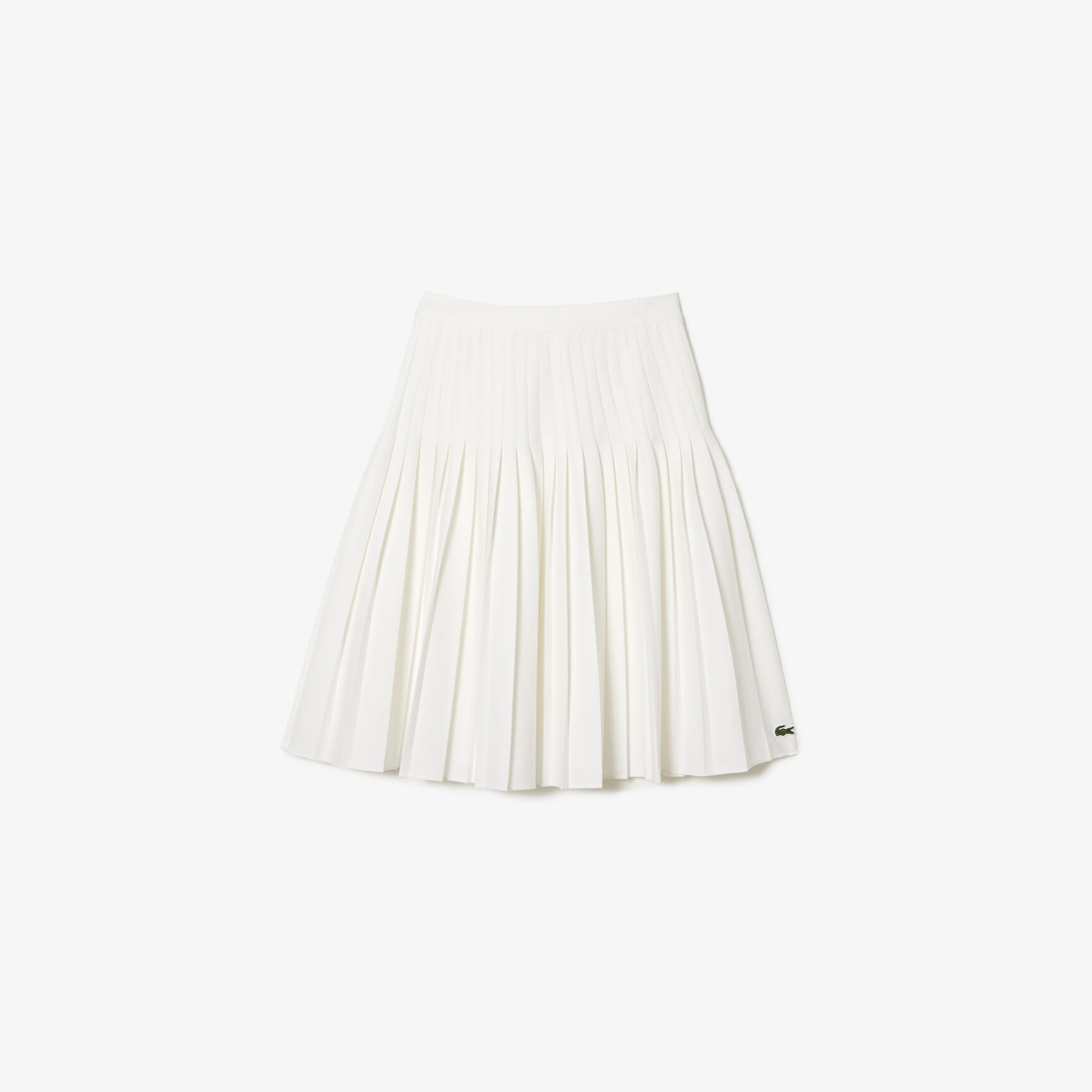 Short Pleated Twill Skirt Short Pleated Twill Skirt