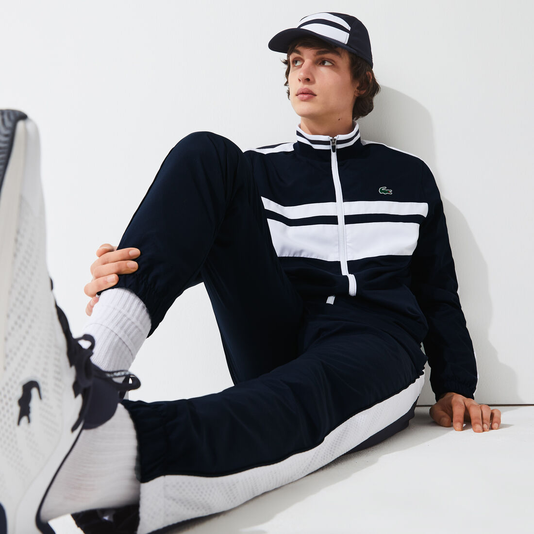Men’s Lacoste SPORT High Neck Tennis Tracksuit