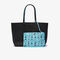 women s lacoste x peanuts zippered print pouch large shopper bag