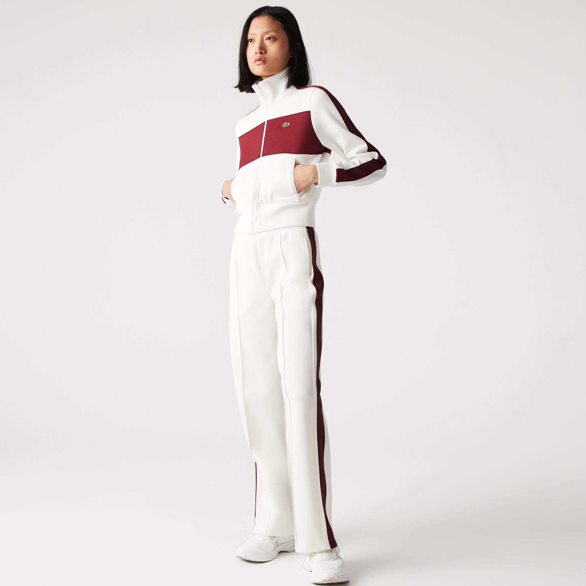 Lacoste shop tracksuit women