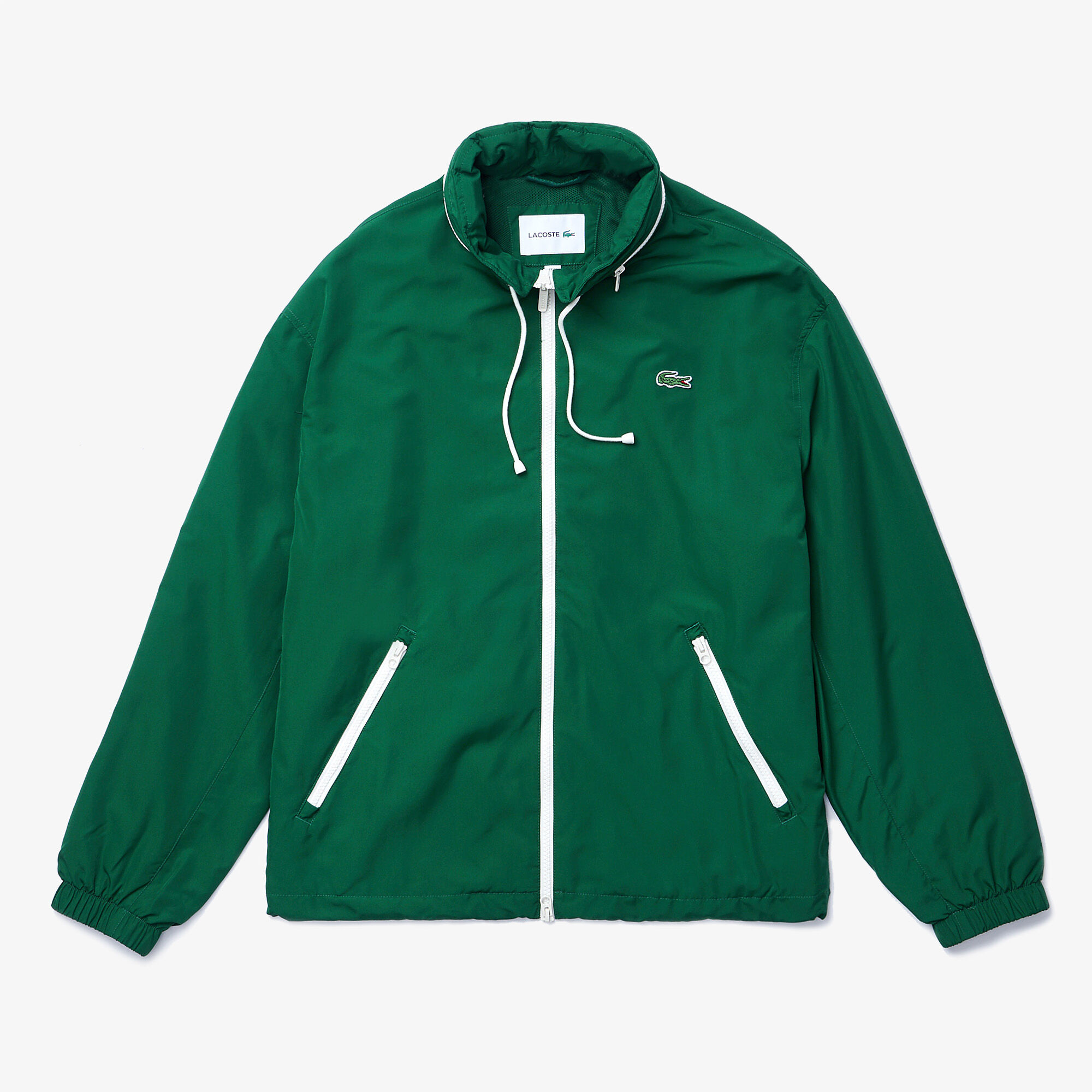 Lacoste lightweight 2025 water resistant windbreaker