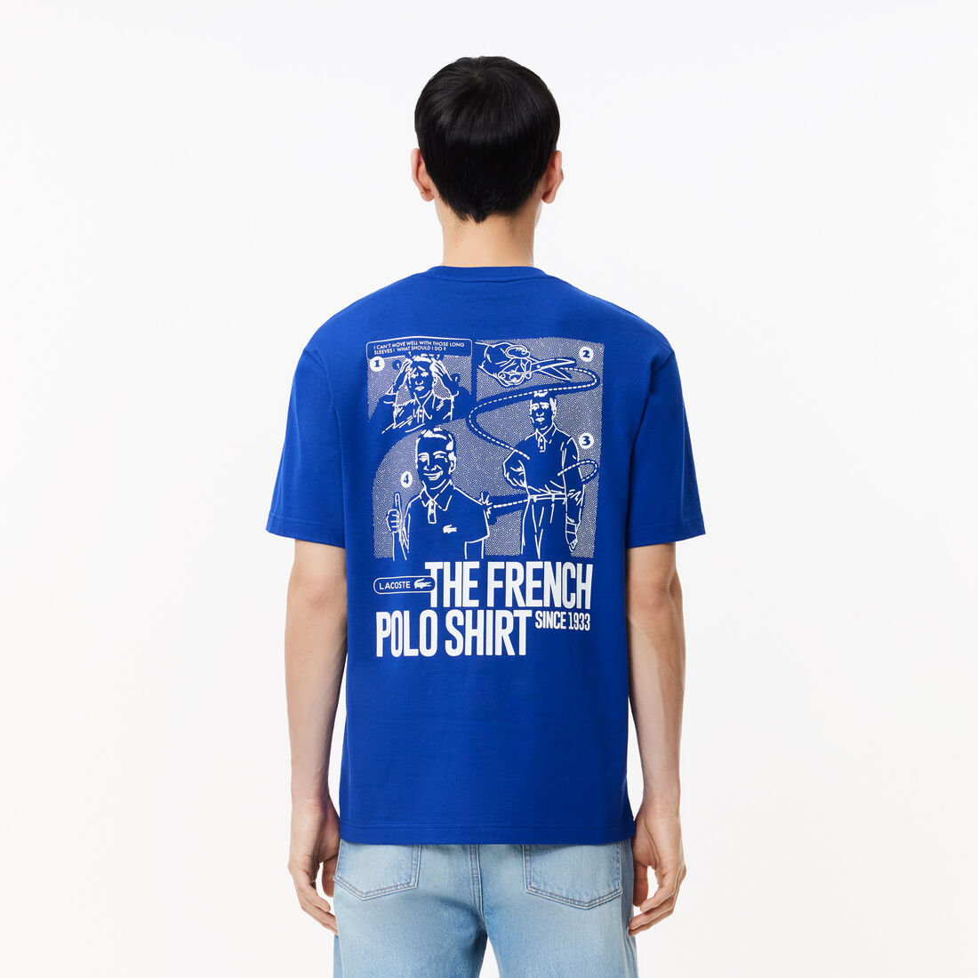 Heavy Cotton Jersey Back Print T-shirt Heavy Cotton Jersey Back Print T-shirt