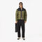 lacoste water repellent quilted puffed jacket