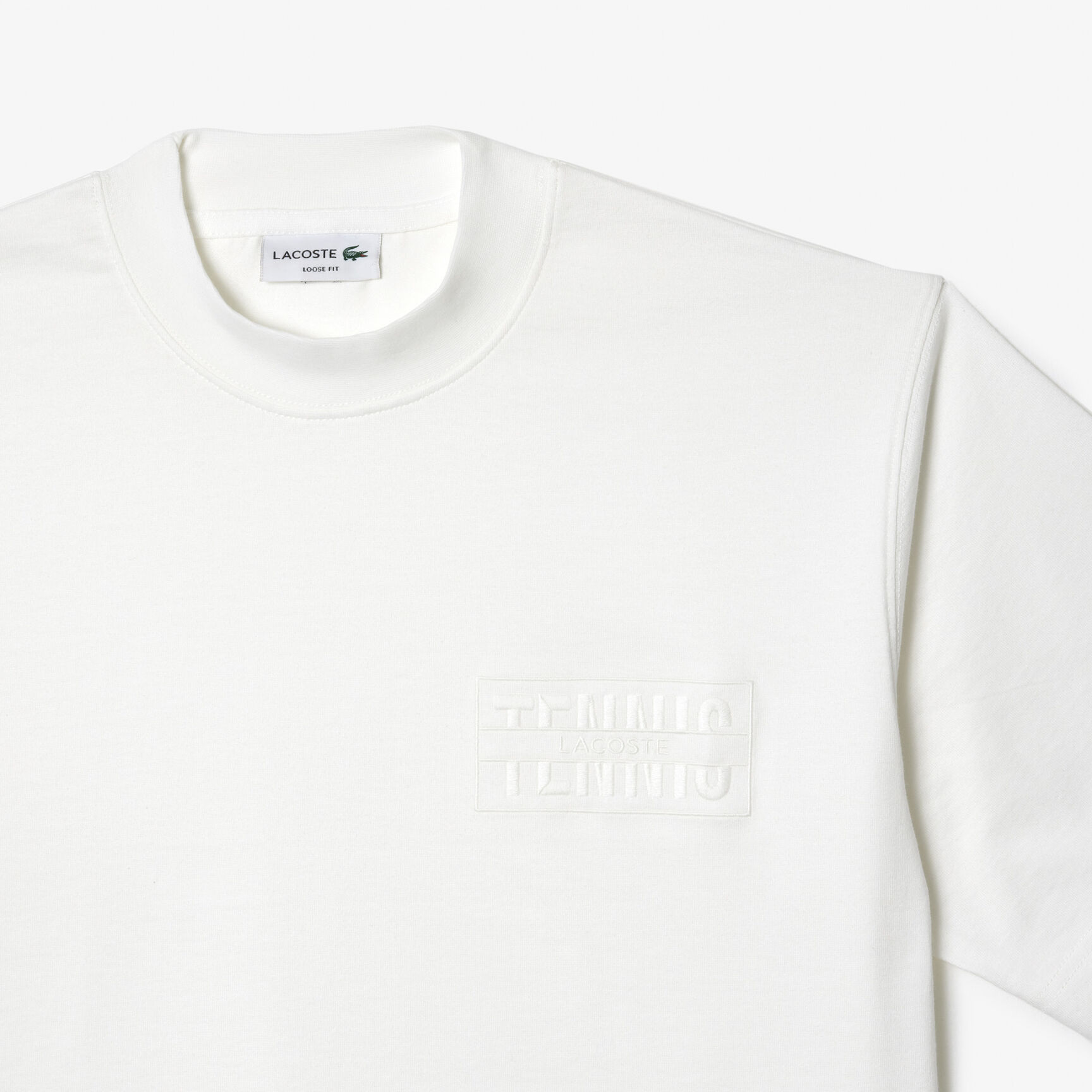 Embroidered Loose Fit Cotton T-shirt