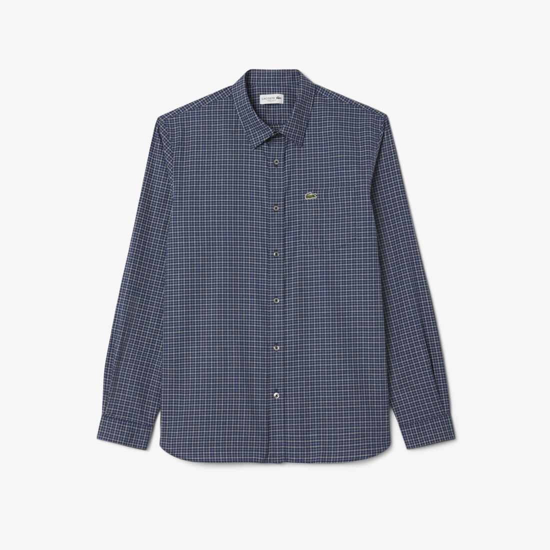 قميص فلانيل منقوش بقصّة عادية قميص فلانيل منقوش بقصّة عادية