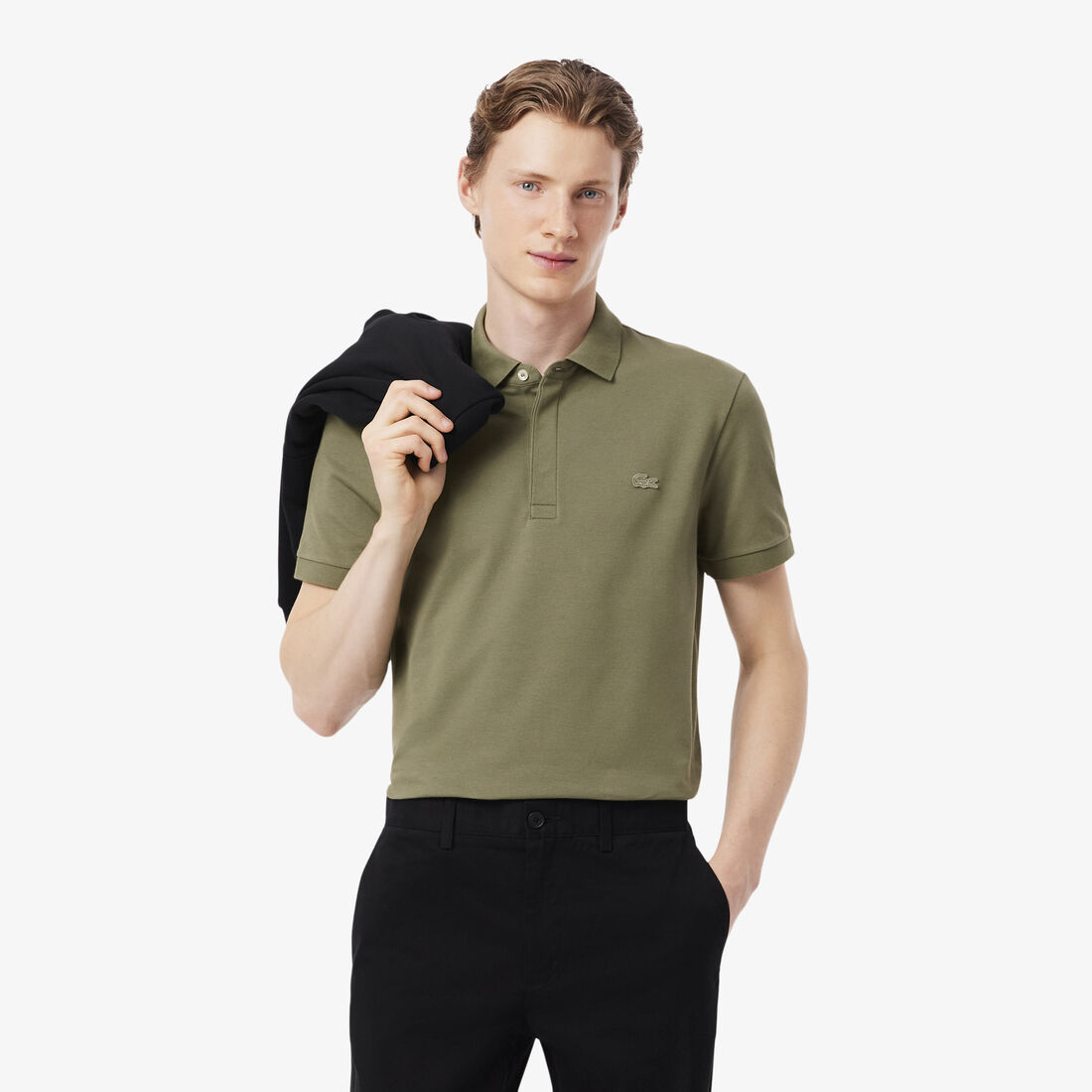 Regular Fit Paris Stretch Pique Polo Shirt