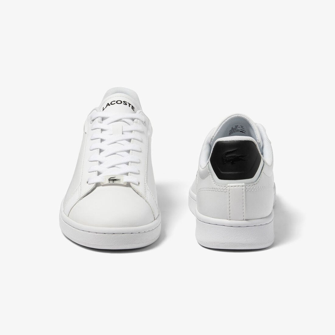Men's Lacoste Carnaby Pro Leather Heel Pop Trainers Men's Lacoste Carnaby Pro Leather Heel Pop Trainers