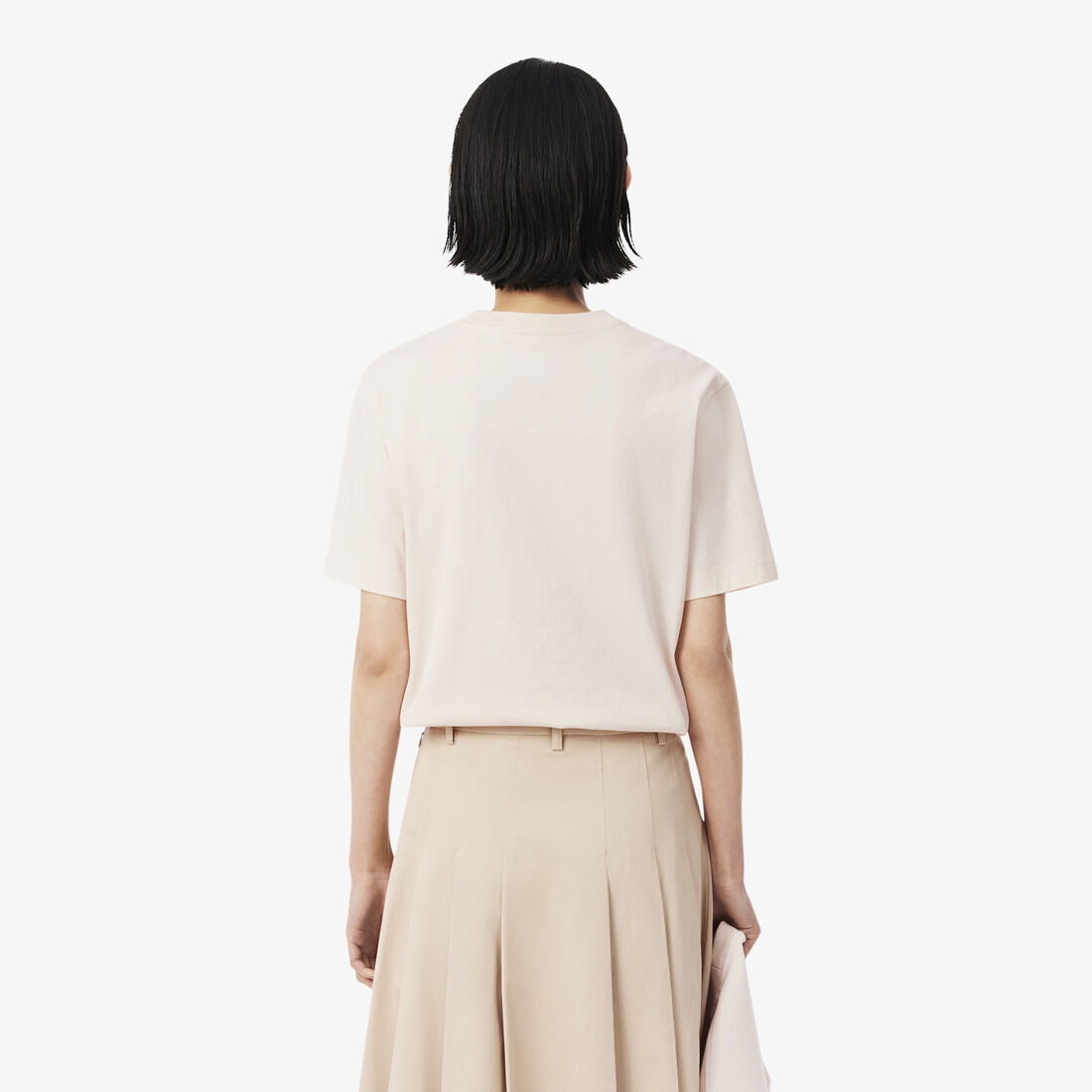 lacoste relaxed fit soft cotton t shirt