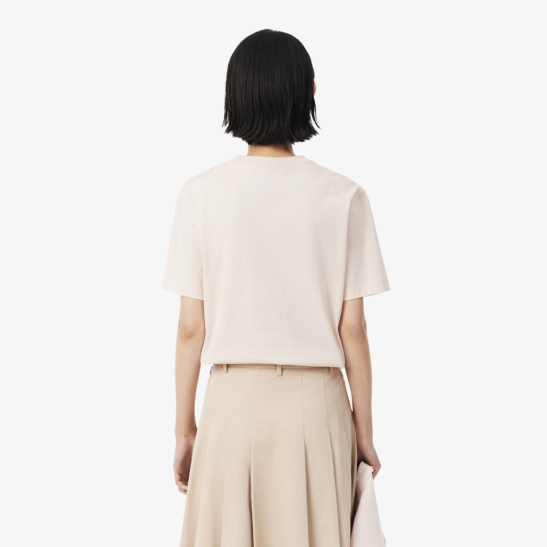 lacoste relaxed fit soft cotton t shirt