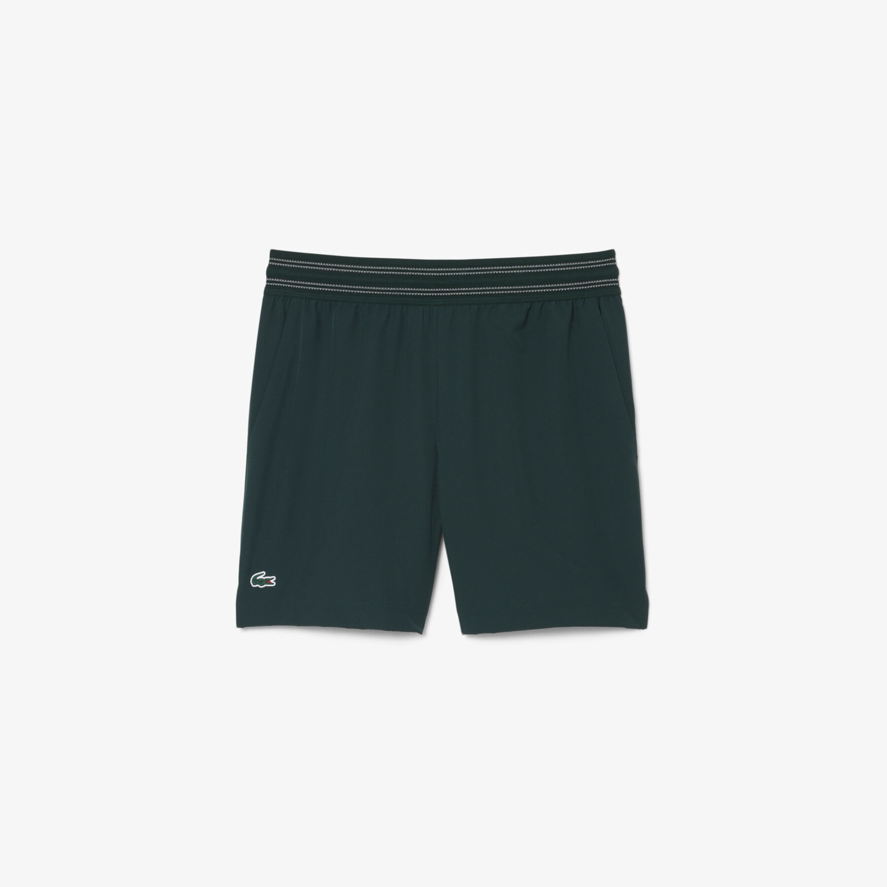 lacoste ultra dry reflective tennis shorts