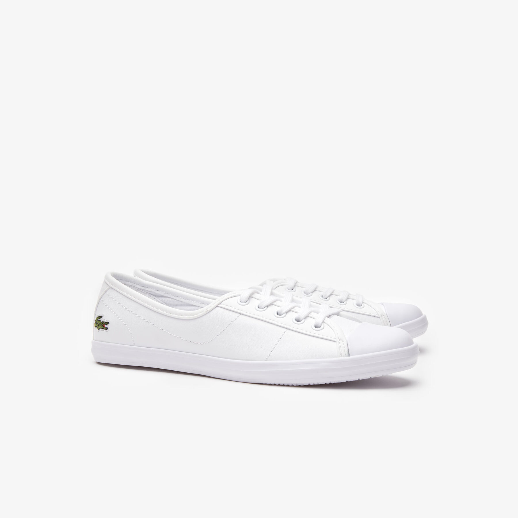 Women's Ziane Leather Trainers lacoste women s ziane leather trainers