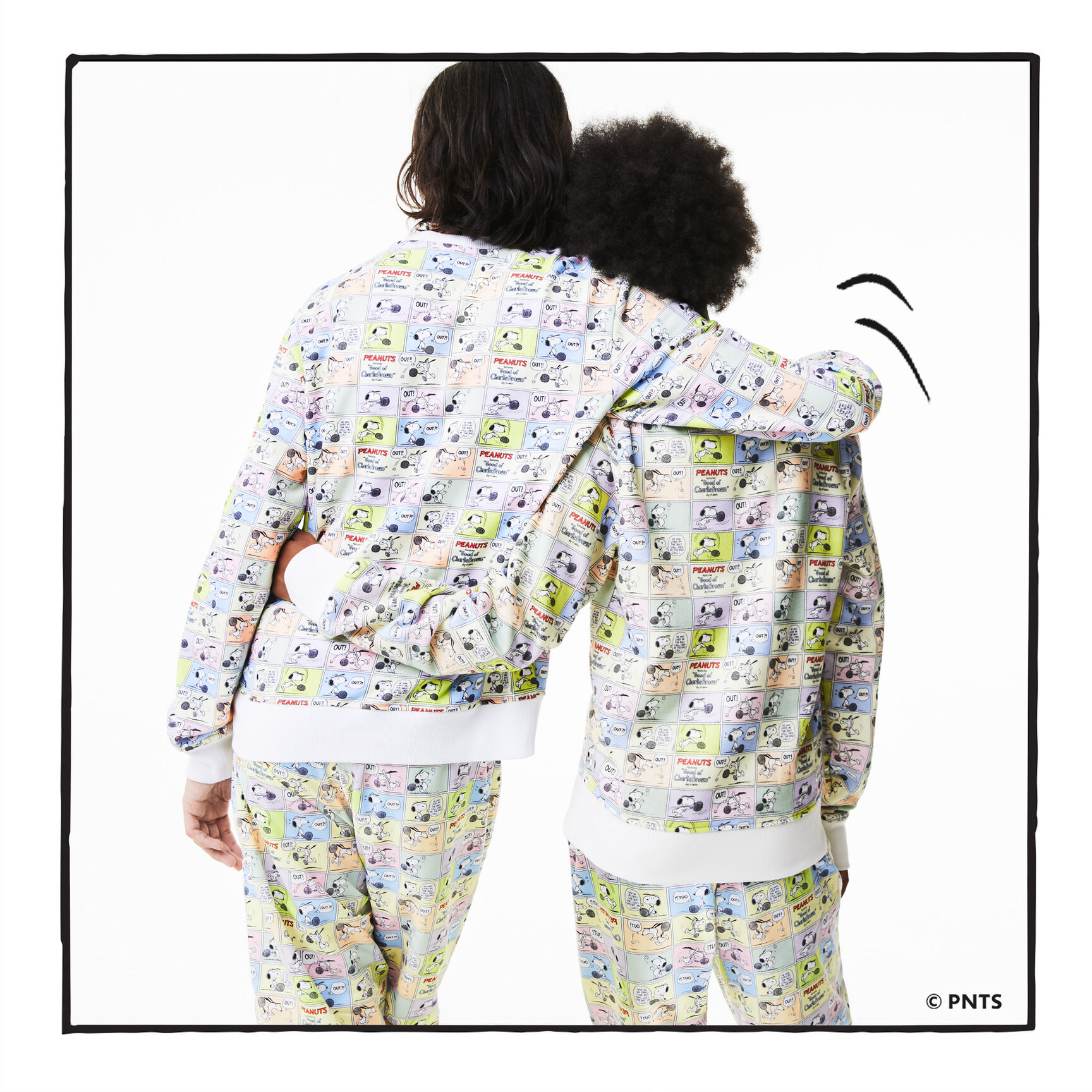 Unisex Lacoste x Peanuts Organic Cotton Sweatshirt Unisex Lacoste x Peanuts Organic Cotton Sweatshirt