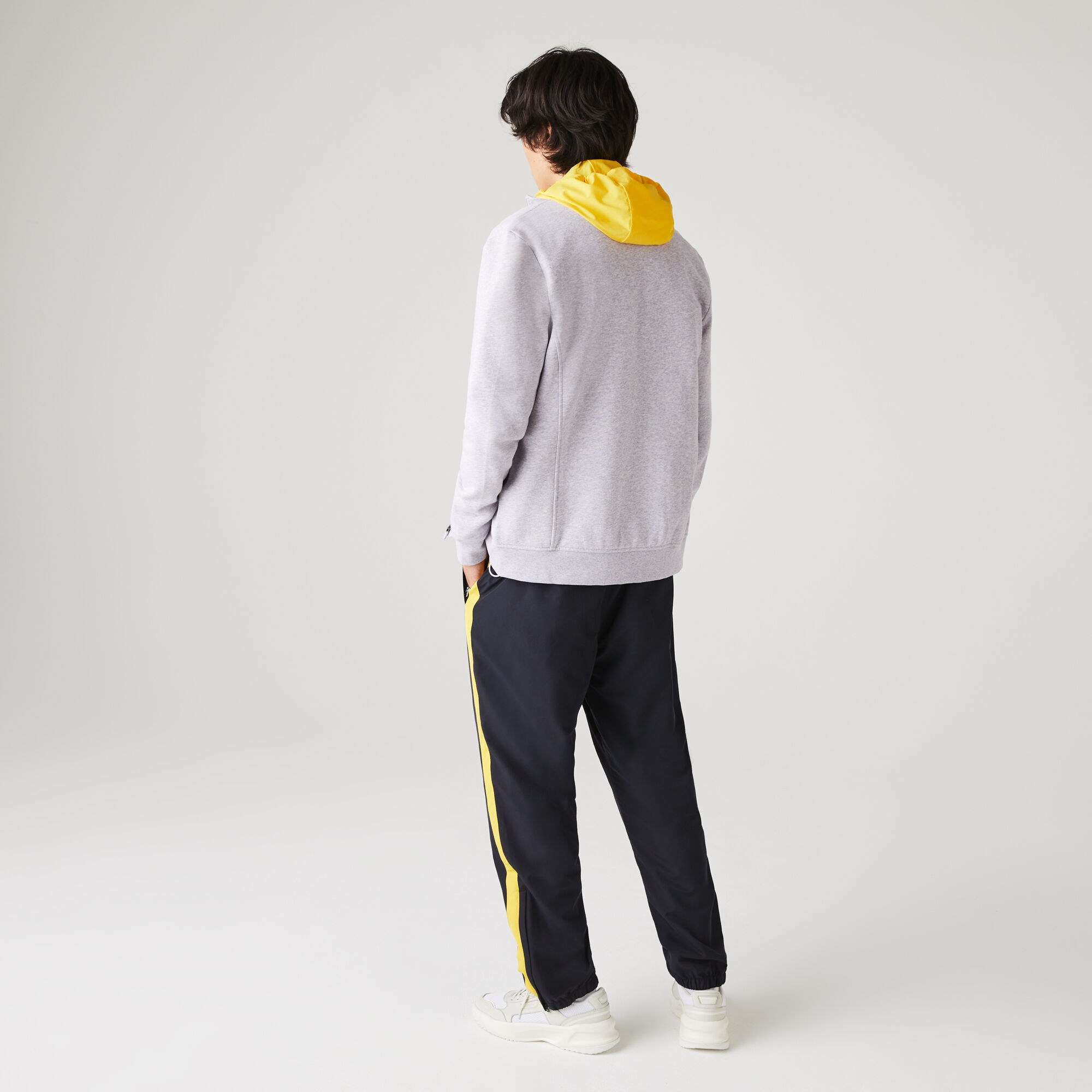 سويت شيرت من مزيج القطن الصوفي بسحاب مجموعة Lacoste SPORT للرجال سويت شيرت من مزيج القطن الصوفي بسحاب مجموعة Lacoste SPORT للرجال