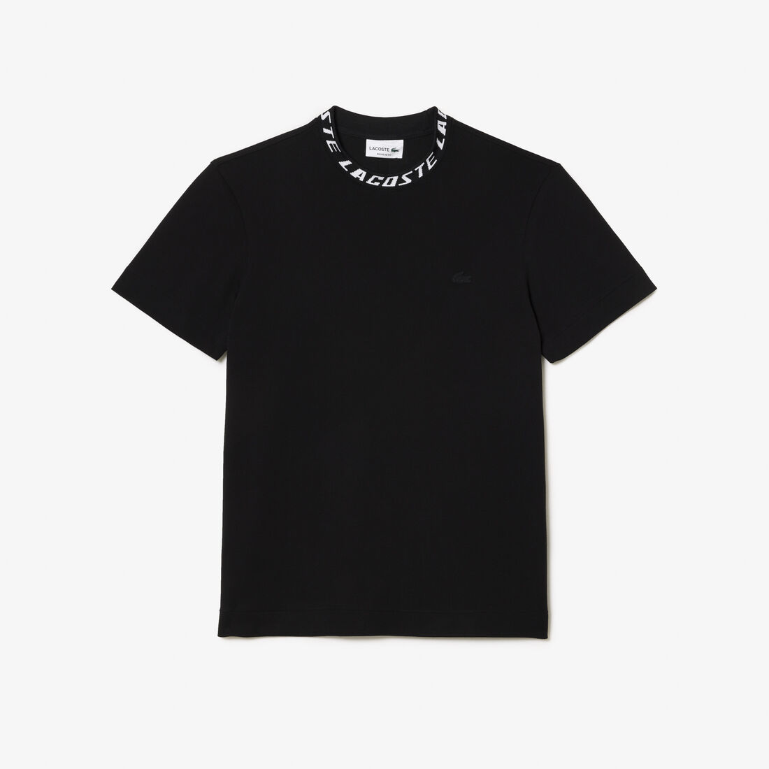 Men's Lacoste Regular Fit Branded Collar T-shirt Men's Lacoste Regular Fit Branded Collar T-shirt