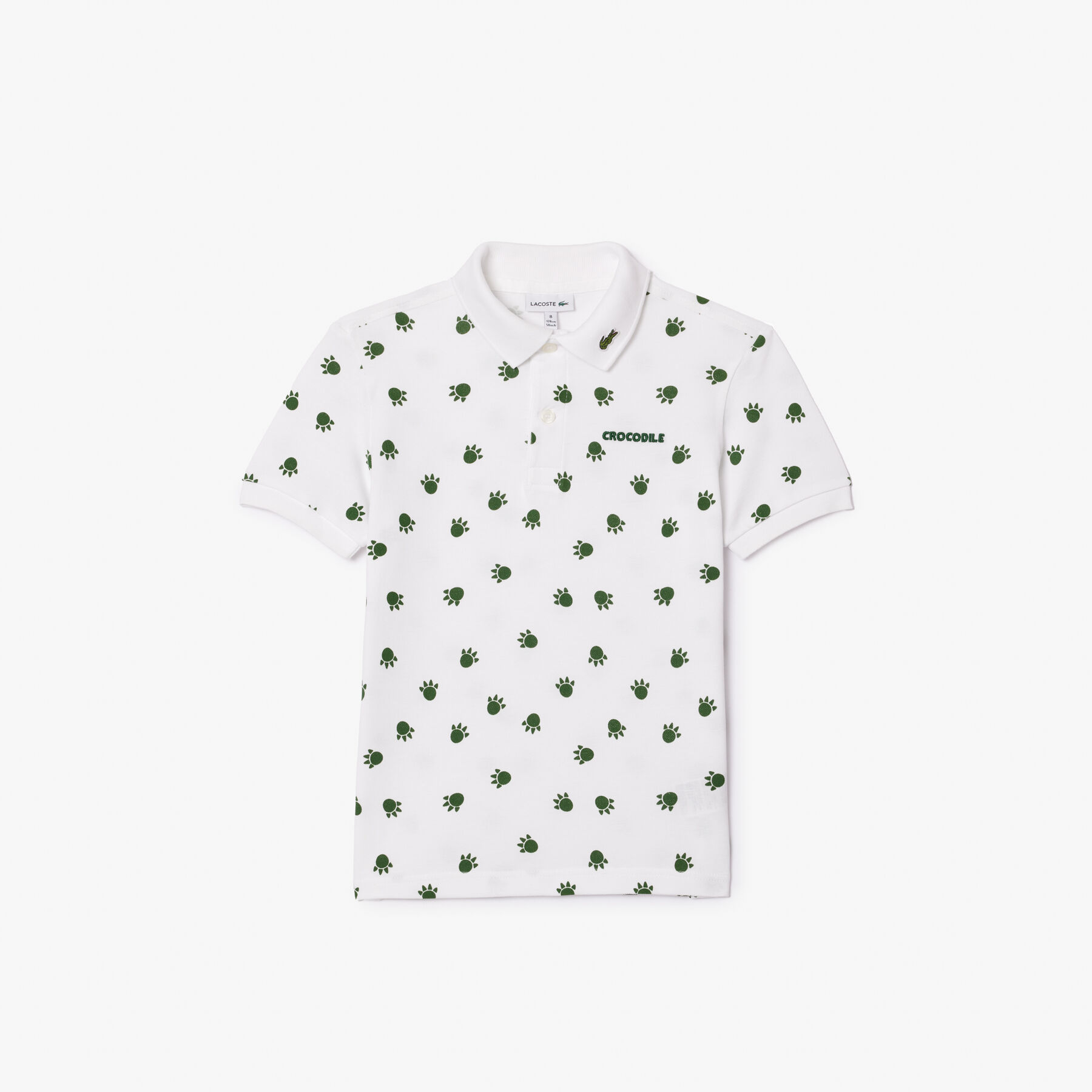 Printed Cotton Pique Polo Shirt lacoste printed cotton pique polo shirt