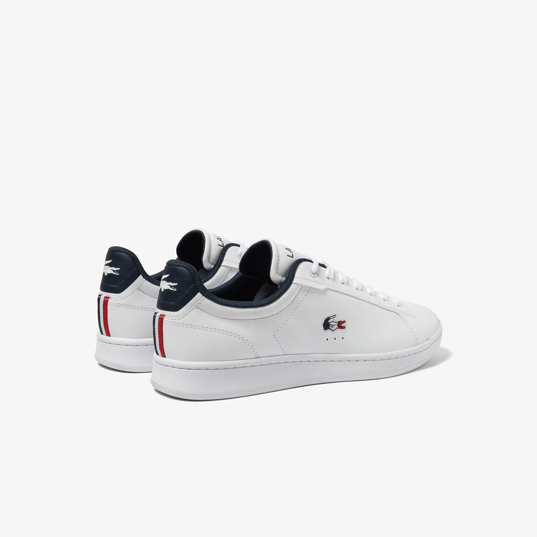 Men's Lacoste Carnaby Pro Leather Tricolour Trainers Men's Lacoste Carnaby Pro Leather Tricolour Trainers