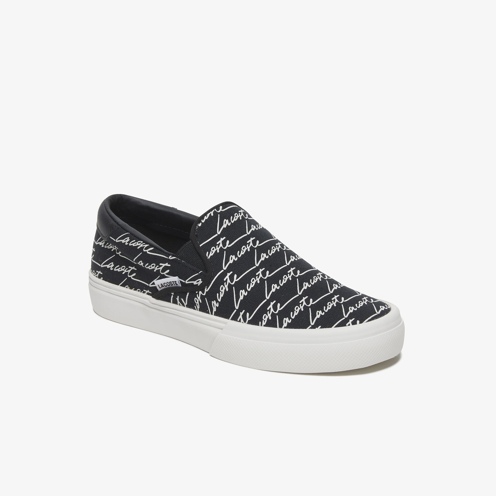 Women's Jump Serve Slip Canvas Print Sneakers