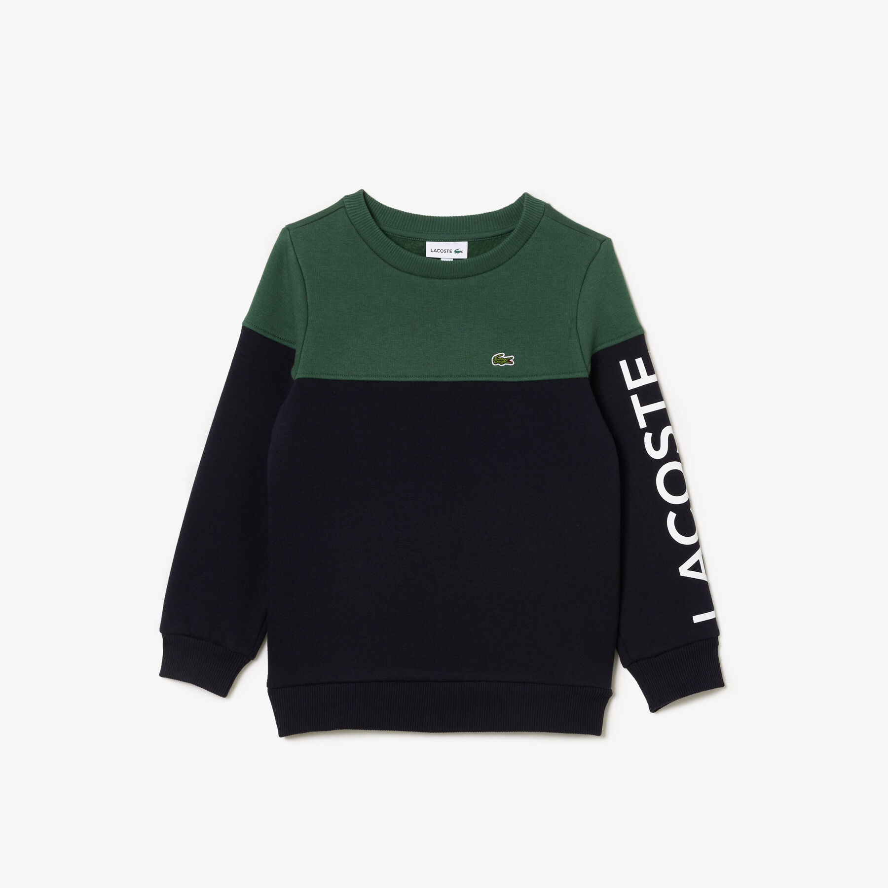 سويت شيرت رياضي بطبعة مميزة لكلمة Lacoste لاكوست سويت شيرت رياضي بطبعة مميزة لكلمة lacoste