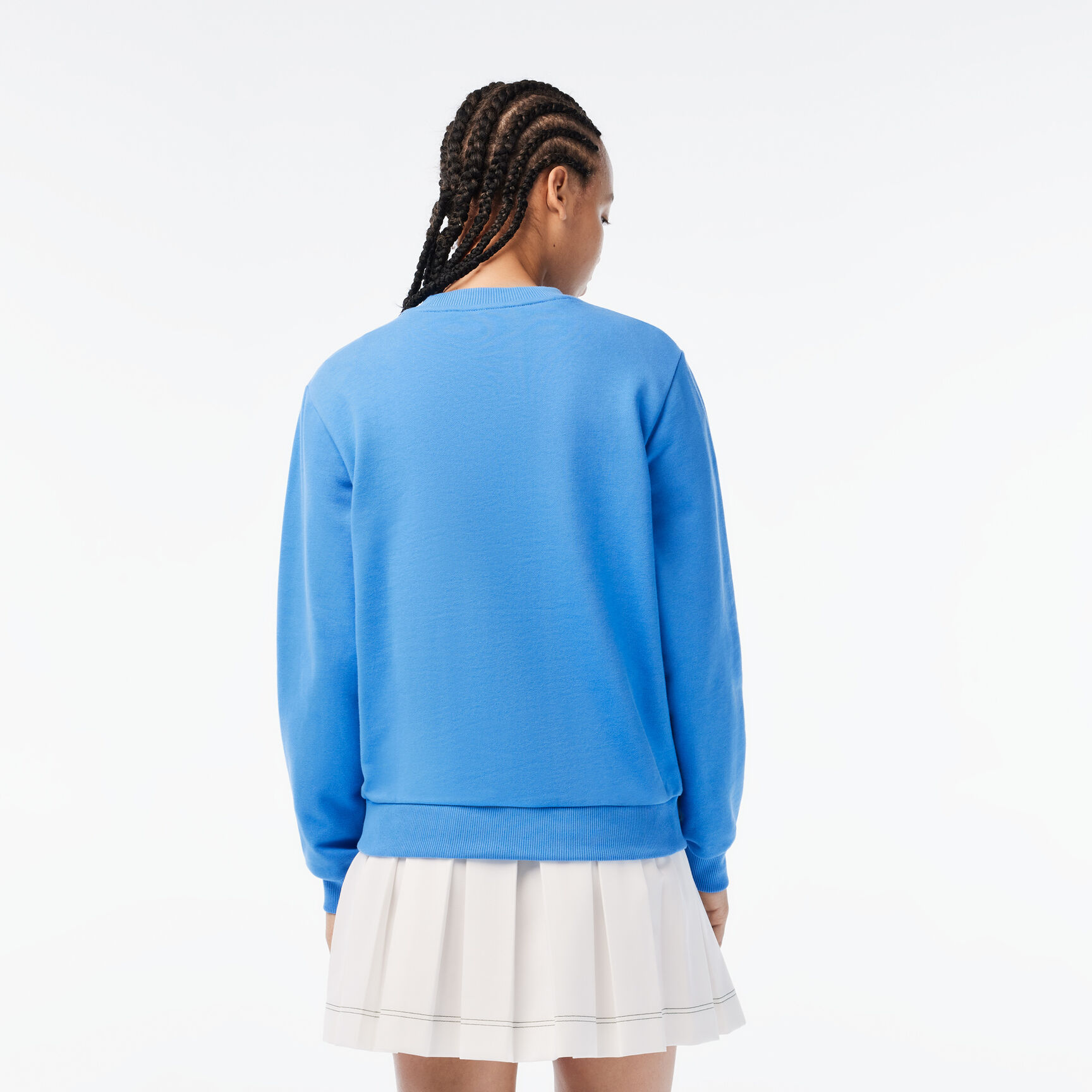 Women&rsquo;s Lacoste x Netflix Loose Fit Organic Cotton Fleece Sweatshirt