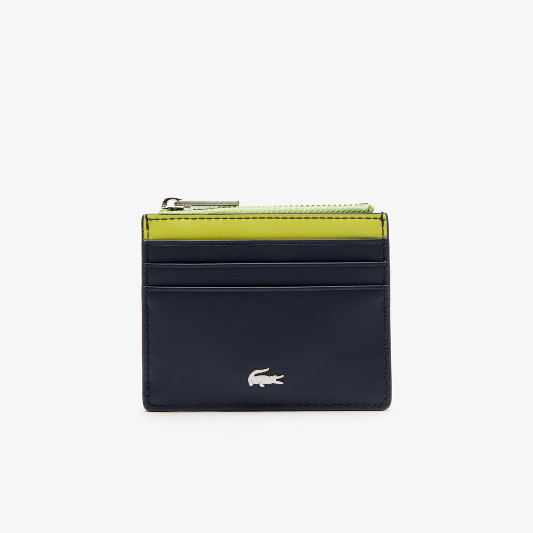 Men's Fitzgerald Colourblock Leather Zip Card Holder