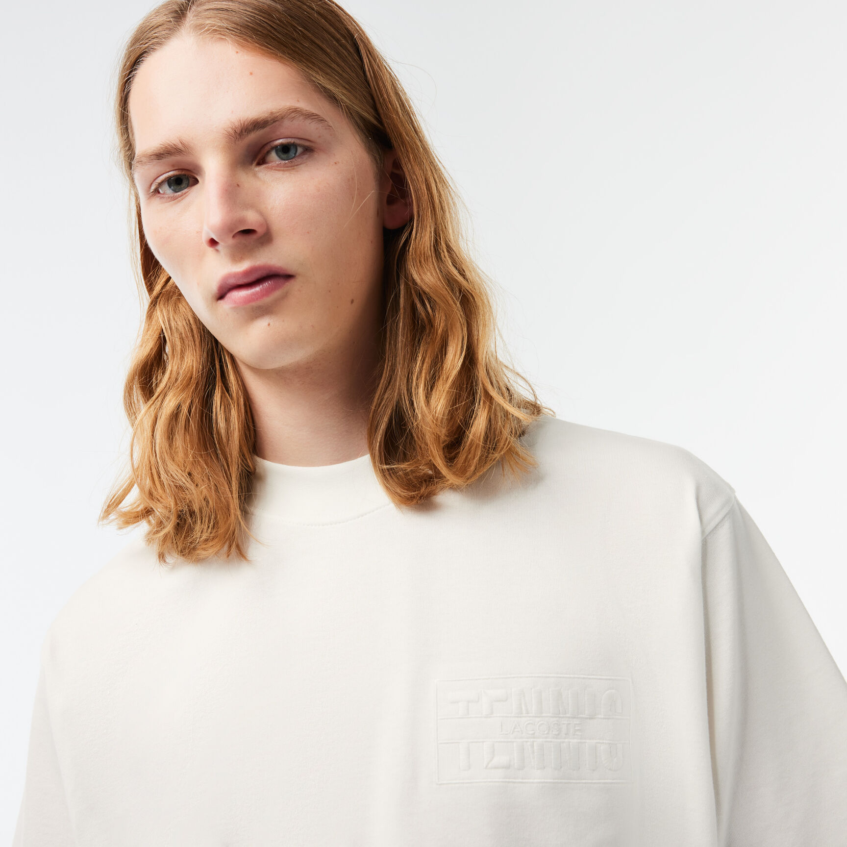 Embroidered Loose Fit Cotton T-shirt