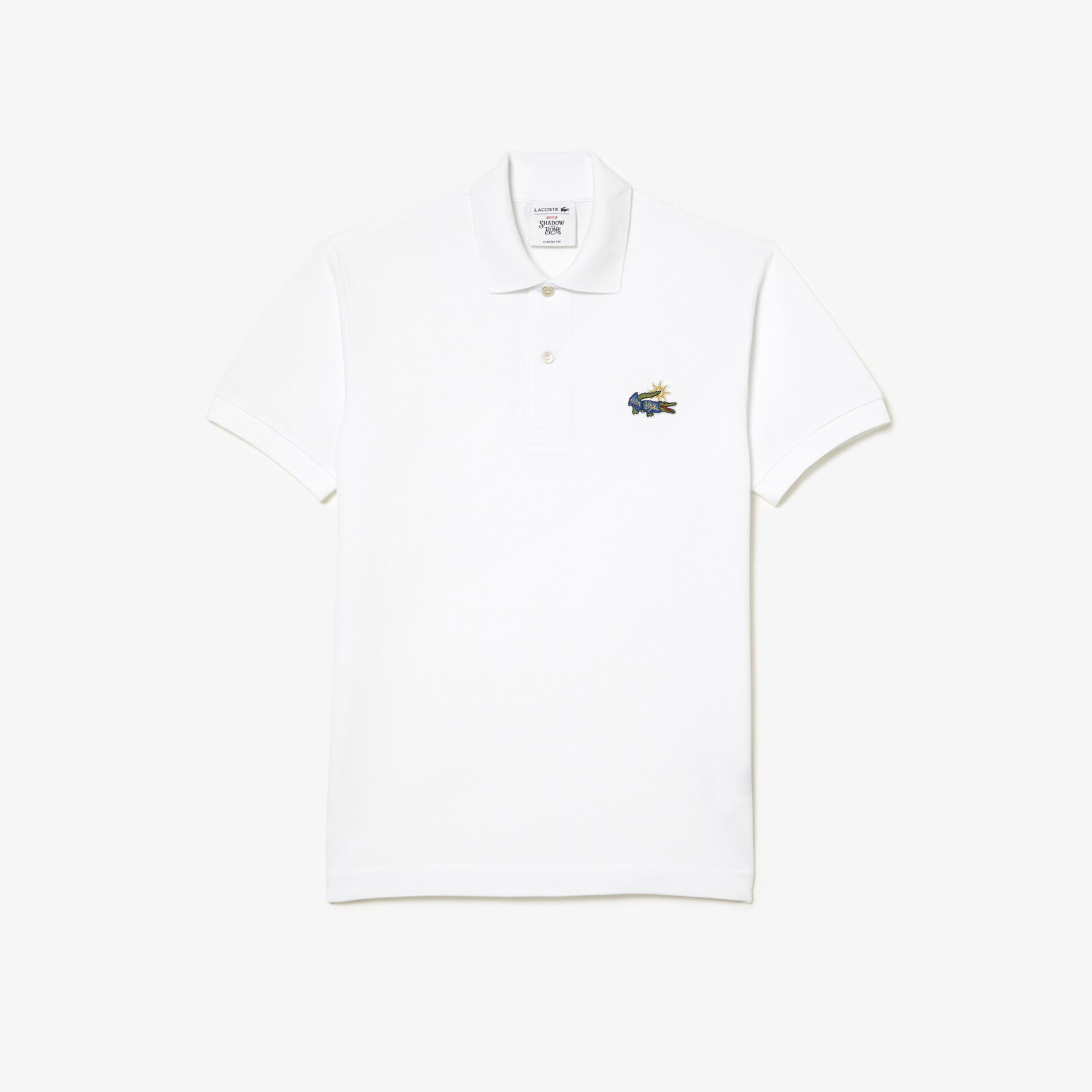 Men’s Lacoste x Netflix Organic Cotton Polo Shirt Men’s Lacoste x Netflix Organic Cotton Polo Shirt