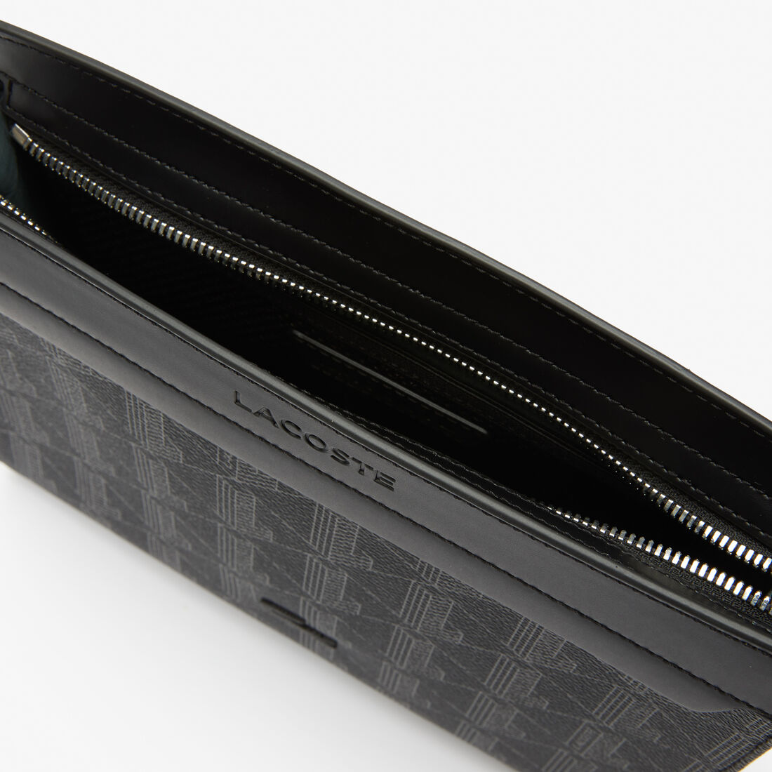 Men's The Blend Monogram Print Canvas Toiletry Bag Men's The Blend Monogram Print Canvas Toiletry Bag