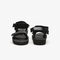 lacoste women s suruga leather and textile sandals