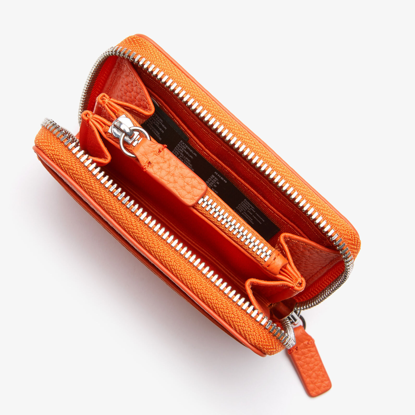 Women’s Croco Crew Grained Leather Small Zip Coin Pouch Women’s Croco Crew Grained Leather Small Zip Coin Pouch