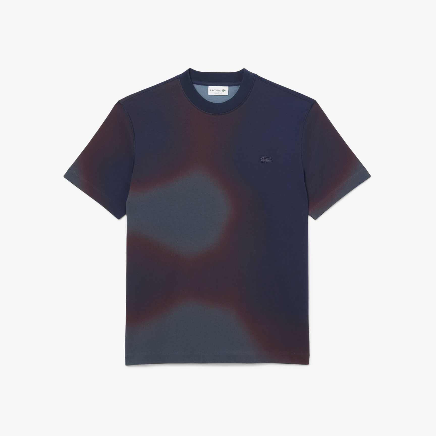 تي شيرت جيرسي بطبعة أومبري تي شيرت جيرسي بطبعة أومبري