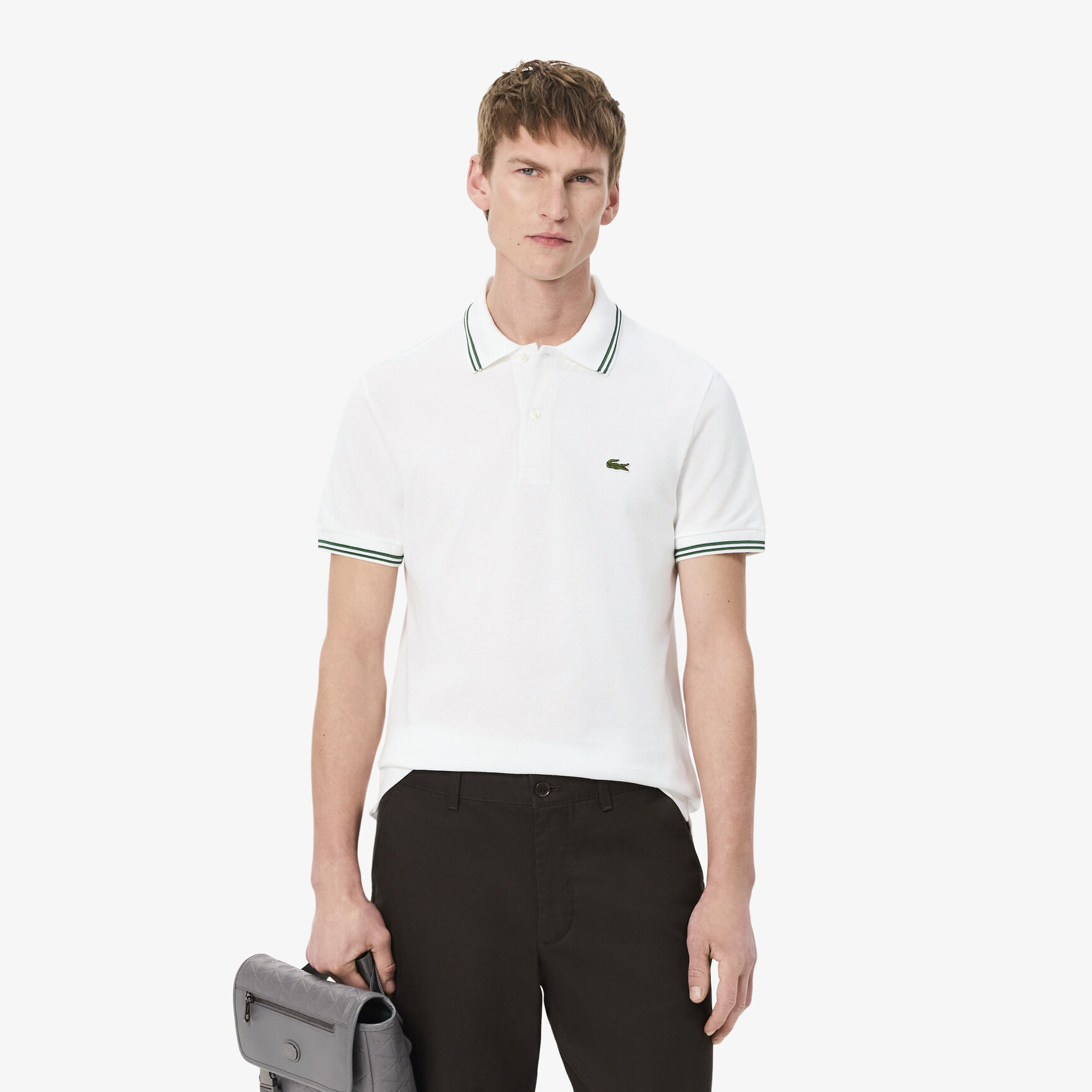 Regular Fit Trim Accent L.12.12 Polo Shirt