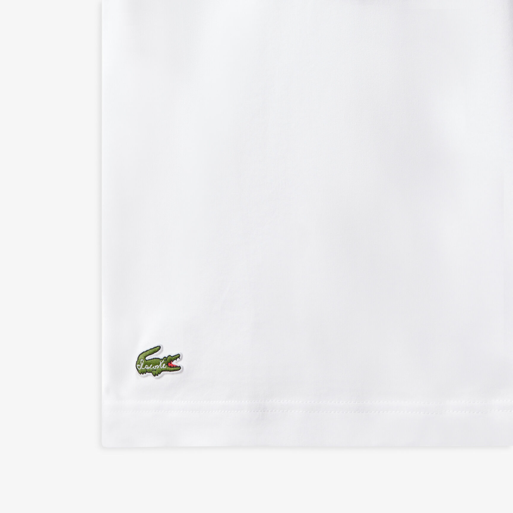 Pique Effect Slogan Cotton Jersey T-shirt