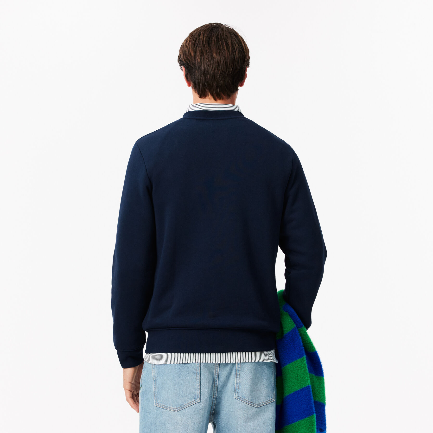 Embroidered Crocodile Sweatshirt lacoste embroidered crocodile sweatshirt