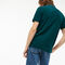 men s lacoste slim fit striped contrast collar petit piqu  polo shirt