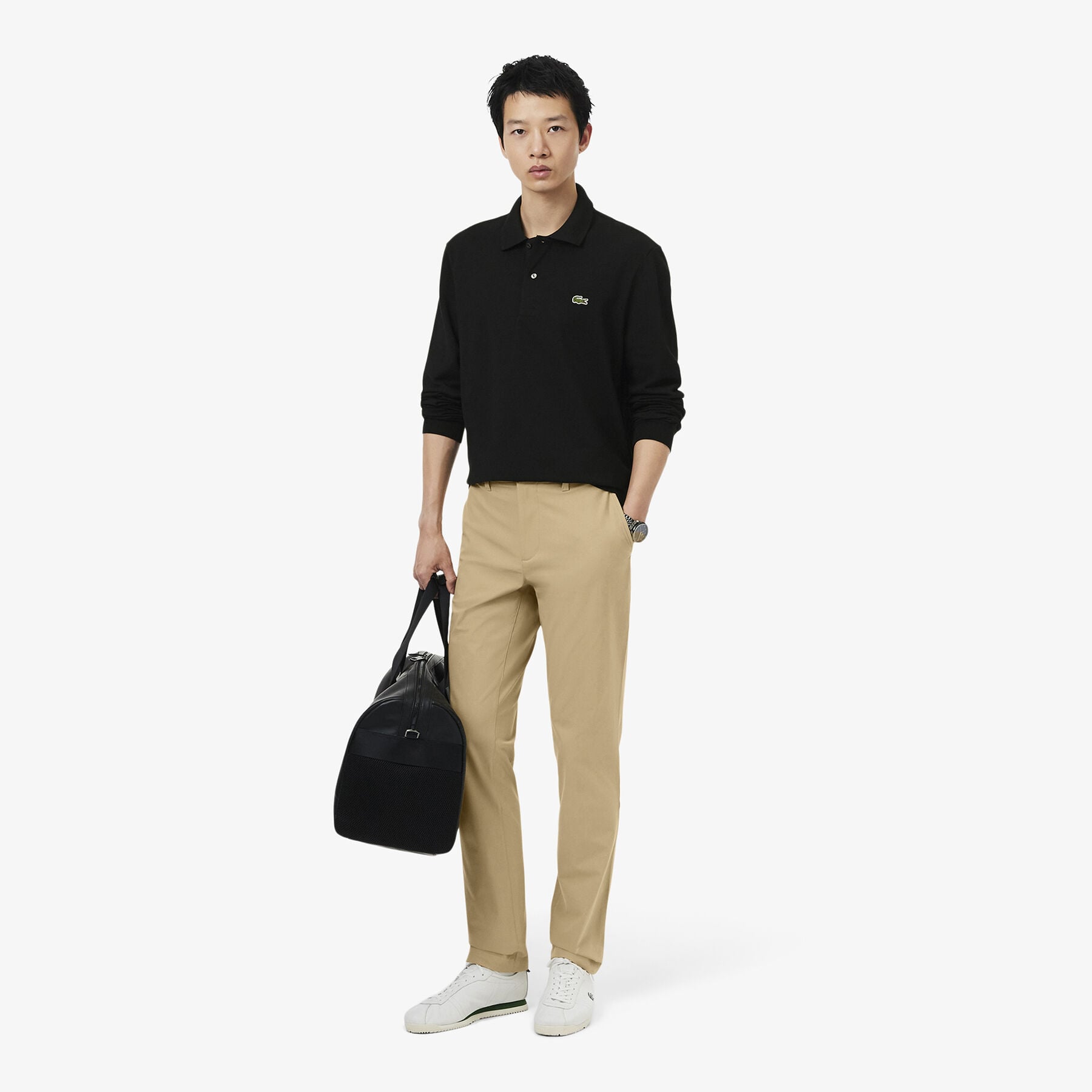 Classic Fit Long Sleeved L.12.12 Polo Shirt lacoste classic fit long sleeved l 12 12 polo shirt