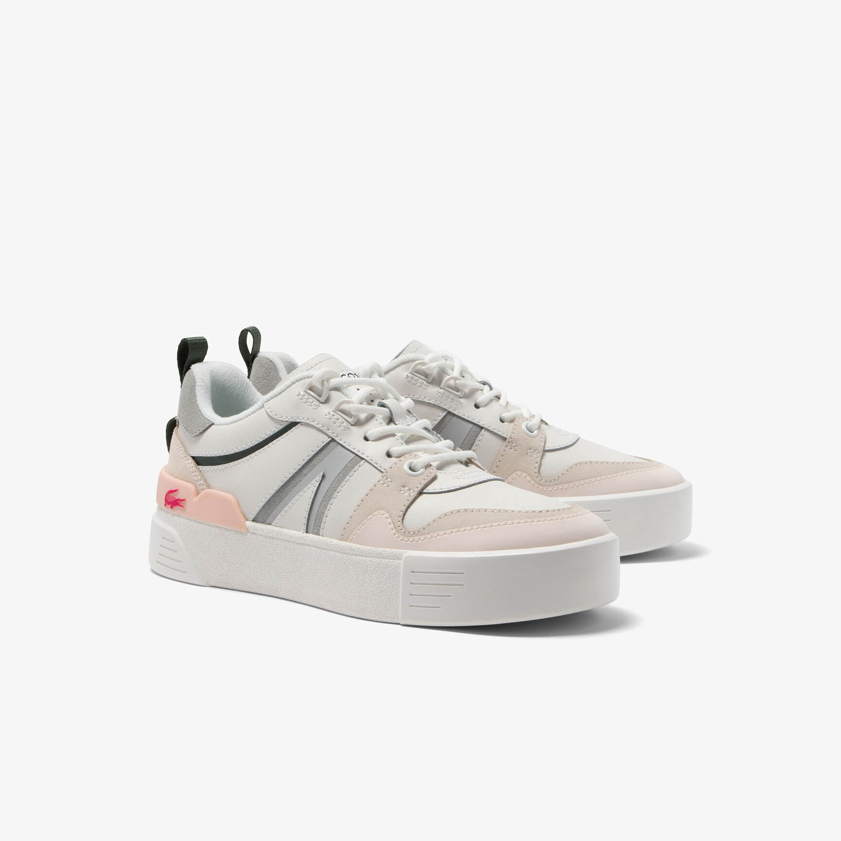 Women's L002 Leather and Mesh Trainers