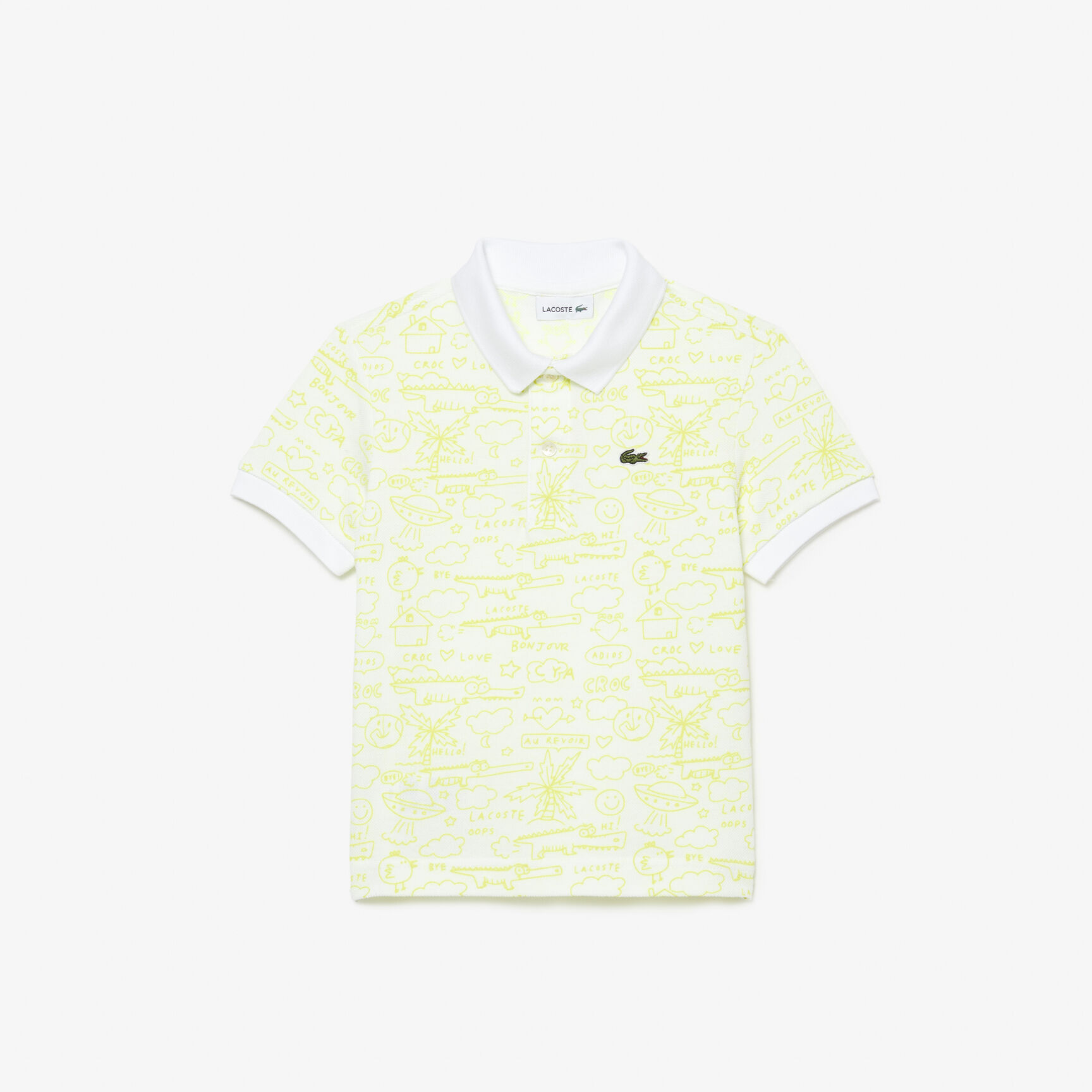 تيشيرت بولو لاكوست قطن عضوي بيتي بيكيه بطبعة للأطفال تيشيرت بولو لاكوست قطن عضوي بيتي بيكيه بطبعة للأطفال