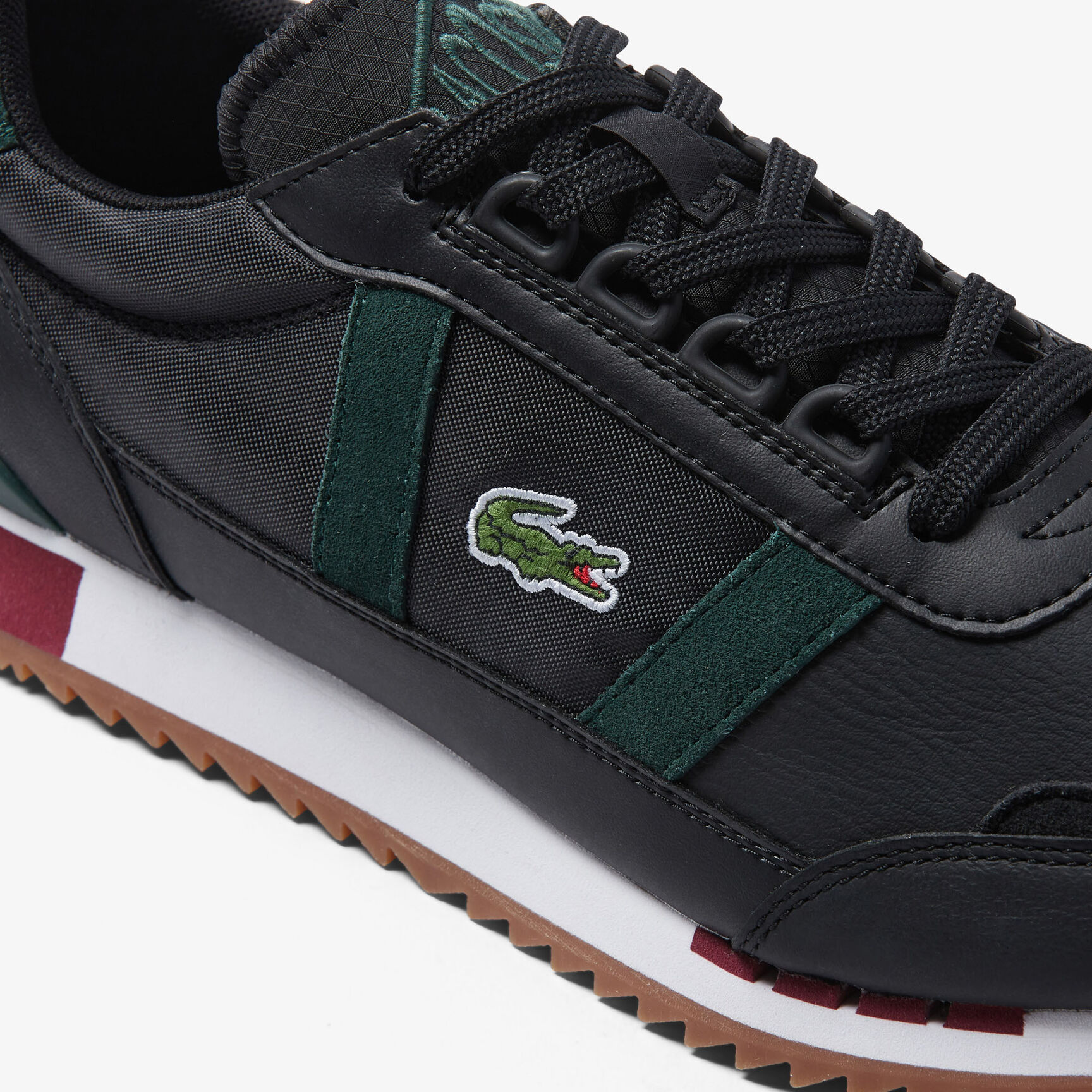 Men's Lacoste Partner Retro Leather and Textile Sneakers