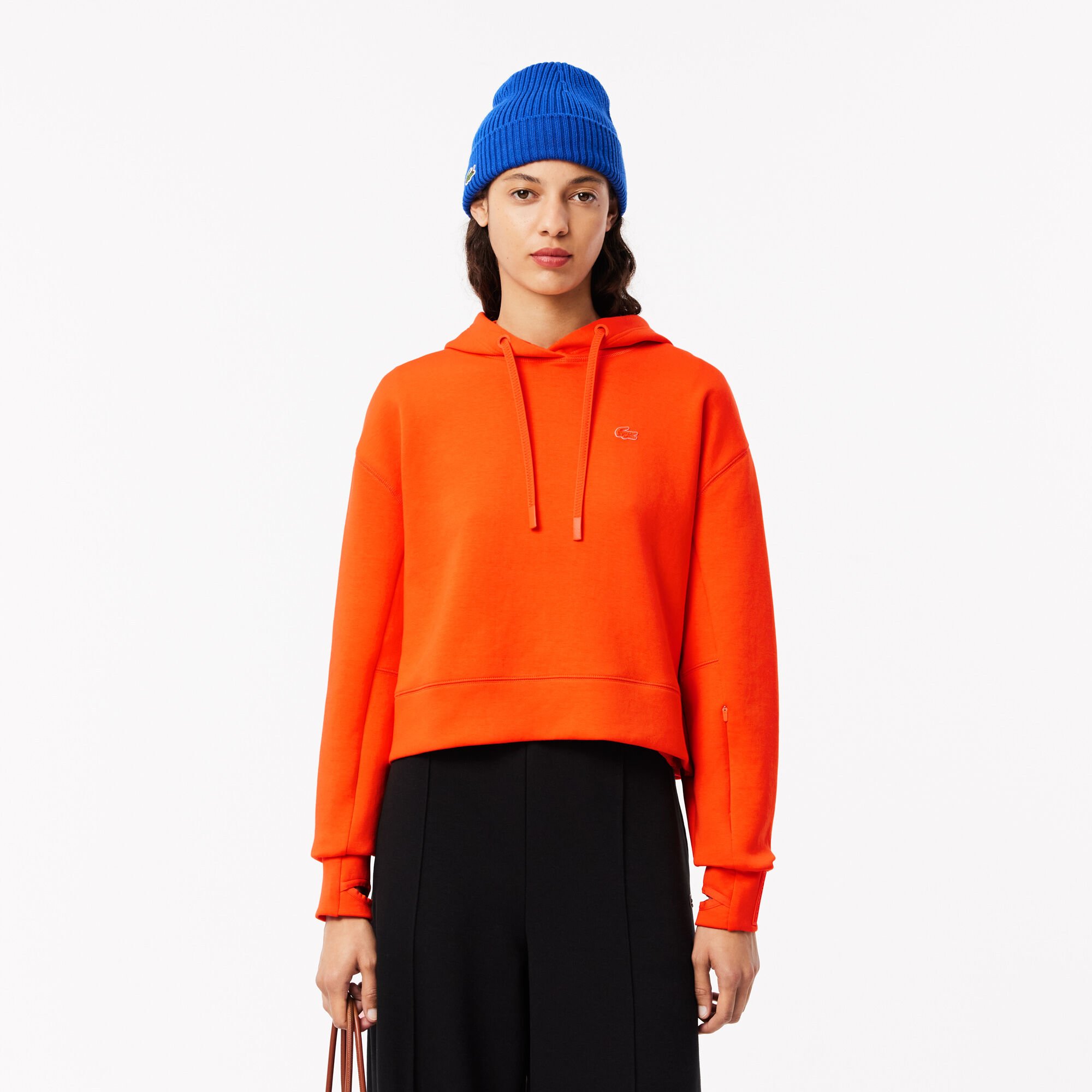 Polo cropped hoodie sales