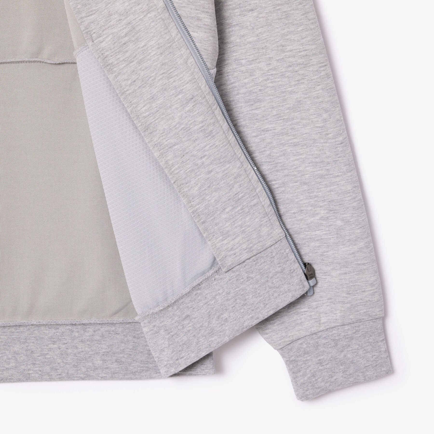 lacoste zipped sportsuit hoodie