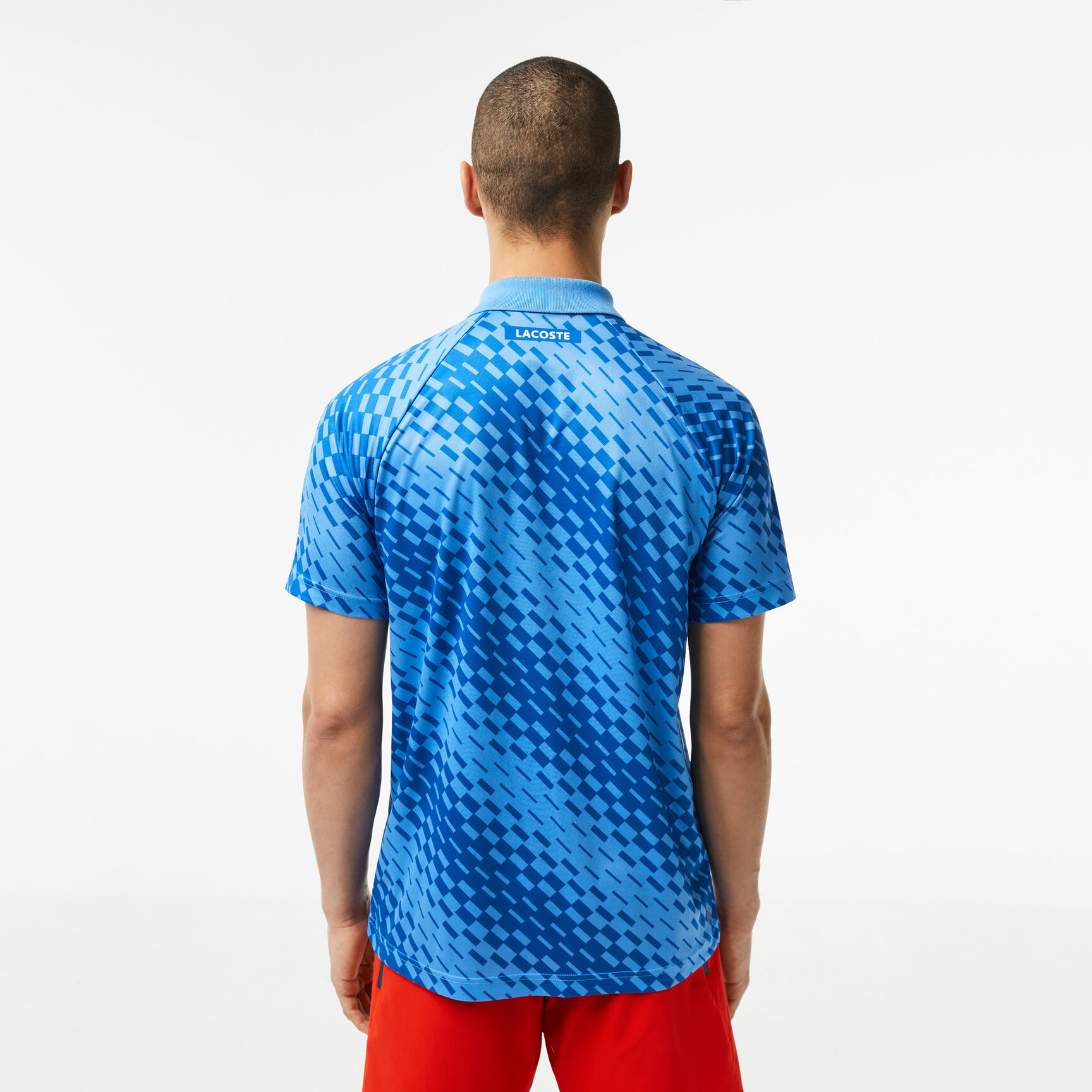 Men's Lacoste Tennis x Novak Djokovic Printed Polo Shirt Men's Lacoste Tennis x Novak Djokovic Printed Polo Shirt