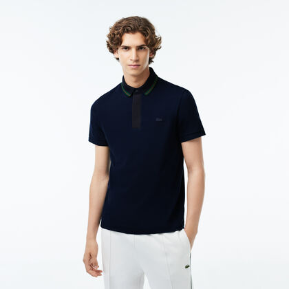 Smart Paris Regular Fit Contrast Neck Polo Shirt