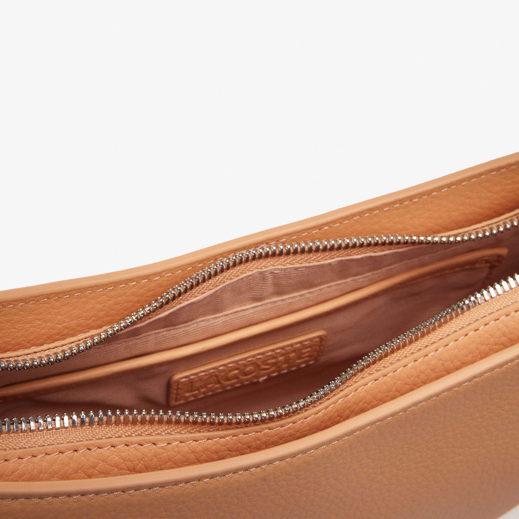 Women's Lacoste Top Grain Leather Halfmoon Bag Women's Lacoste Top Grain Leather Halfmoon Bag