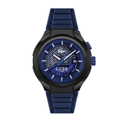 Lc33 Blue Silicone Watch